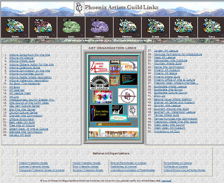 PAG Links Web page